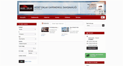 Desktop Screenshot of hedefemlaksariyer.com